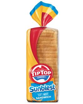 Supersoft White Toast - Tip Top Bakery
