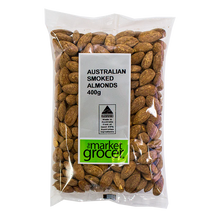 MARKET GROCER AUSTRALIAN SMOKED ALMONDS 400G